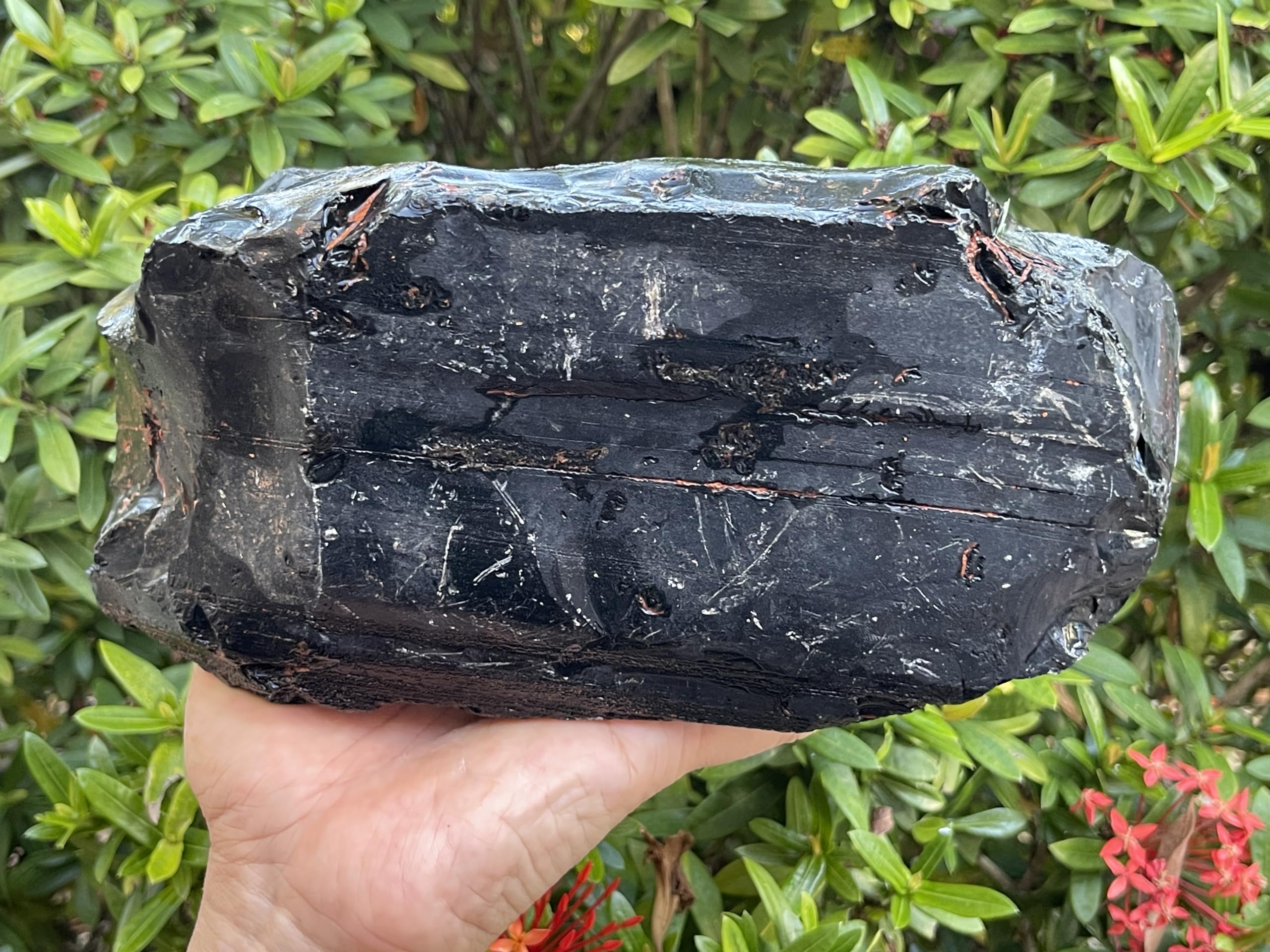 オブシディアン　ブラック　XL Amazon.com: GAF TREASURES Extra Large Black Obsidian Rough Stones